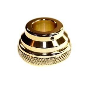 Solid Brass Left side False Motorcycle Throttle Housing for 1" bars - Picture 1 of 1