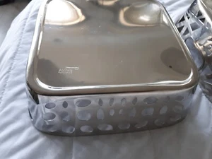 Cesta de pan de servicio de primera clase de British Airways - 23 cm cuadrada - Imagen 1 de 6