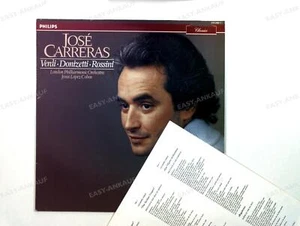 José Carreras - Verdi Donizetti Rossini NL LP 1981 + Insert '* - Picture 1 of 1
