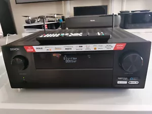 Denon AVR-X4700H 9.2 Channel 8K UHD Home Theatre Dolby Atmos HEOS AV Receiver - Picture 1 of 13