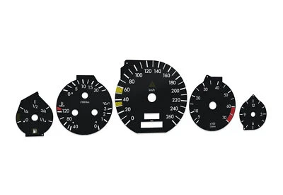 Mercedes-Benz  W140  - Speedometer dials MPH to km/h Gauges - Image 1 of 4
