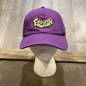 Cappello Principe Papà fresco viola con graffiti verdi elementi in carbonio regolabili - Foto 1 di 8