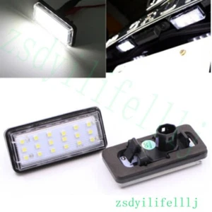2x Para Toyota Land Crusier 1998-2007 Luz de matrícula trasera Cubierta LED Blanca - Imagen 1 de 1