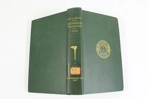 SMITHSONIAN Annual Report for 1916 Astronomy Indians Americana Agriculture Maps - Picture 1 of 11