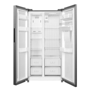 Cookology American Style 548L Fridge Freezer Water Dispenser - CSBS548WDIX Inox - Picture 1 of 2