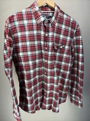 Hawkings McGill Mens Shirt  Size Medium  Button Up Plaid Long Sleeve M - Image 1 of 4