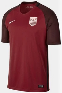 Nike USMNT Third Red 2016 Soccer Jersey - Picture 1 of 2
