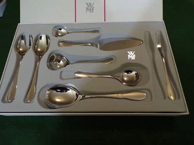 WMF Modell MITTENWALD Satz 8 Vorlegeteile Vorleger Cromargan TOP neuwertig ! - Bild 1 von 4