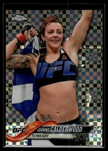 Joanne Calderwood 2018 Topps Chrome UFC X-Fractor Card #44 - Picture 1 of 2