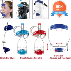 Mascarilla facial ajustable de ortodoncia dental estilo poste para corrección de debajo de la mordida - Imagen 1 de 25