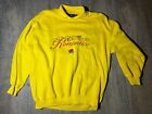 Vtg Pasta Brand Romantico Crewneck Collar Yellow Women’s Small 1980s 