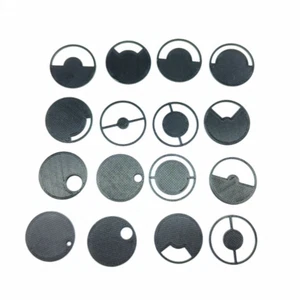 16 Darkfield Microscope Mask Set Microscope Filters 32mm Diameter - Picture 1 of 3