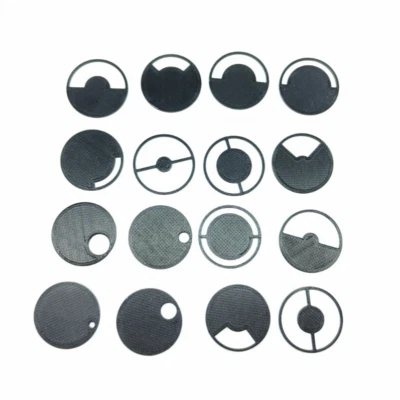 16 Darkfield Microscope Mask Set Microscope Filters 32mm Diameter - Image 1 of 3