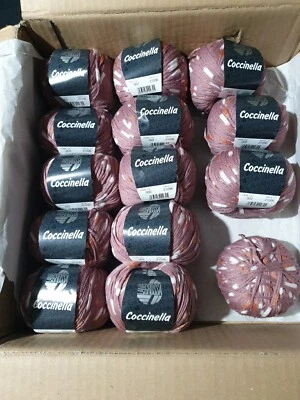 Lana Grossa COCCINELLA, Fb.002, 700 g, neu! - Bild 1 von 4