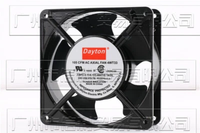 Ventilador de gabinete Dayton 4WT33 Foto 1 de 4
