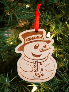 Fantástico adorno navideño infantil personalizado. El regalo perfecto - Imagen 1 de 1