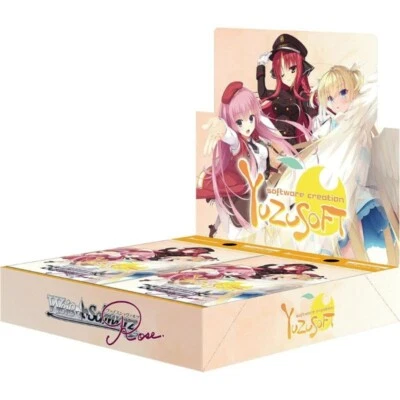 BUSHIROAD Weiss Schwarz Rose Yuzu Soft Booster Pack Box TCG GIAPPONE UFFICIALE