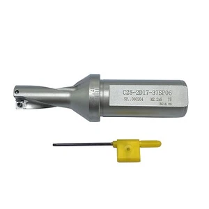 C25-2D 21mm CNC Indexable SP Series U Drill Bit,For SPMG06 Inserts #UD-21 - Picture 1 of 7