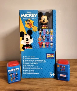 Disney Mickey Maus Figur 3D Puzzle als Radiergummi Schule Kinder Minnie Goofy - Bild 1 von 5