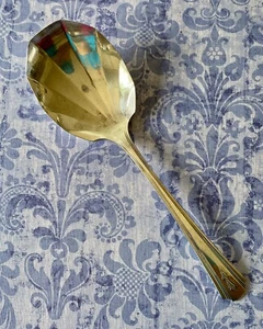 1937 Coronation Dorchester Silver Plate PRESERVE Serving SPOON - Foto 1 di 9