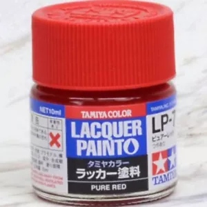 Tamiya #82107 Lacquer LP-7 Pure Red 1/3 ounce Free Shipping - Picture 1 of 1
