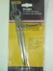 COMPASS DIVIDER...# 450-6 By GENERAL TOOLS & INSTRUMENTS - Picture 1 of 3