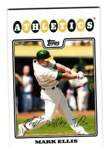 2008 Topps #394 Mark Ellis Oakland Athletics