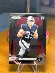 2024 Panini Prizm Brock Bowers #315 Rookie Card Las Vegas Raiders RC - Picture 1 of 11