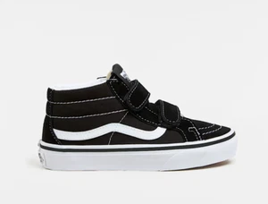 Vans Little Kids Sk8-Mid Reissue V Shoes Sneakers Youth Sizes Black/White - Picture 1 of 5