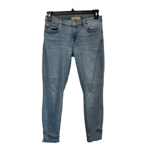 7 Seven For All Mankind Women's 30 Luxe Vintage The Ankle Skinny Jeans Frayed - Picture 1 of 10