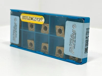 INGERSOLL CNMG332PC CNMG090408PC 全新硬质合金插入件 5523628 级 TT8115 10 件 — 第 1/2 张图片