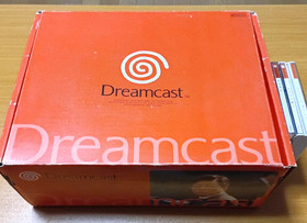 SEGA Dreamcast Console White HKT-3000 with Box & Manual + Games Working Japan