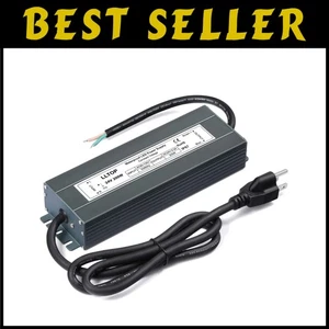 Slim 24V 8.3A 200W LED Driver for Indoor Outdoor Lighting - Picture 1 of 9