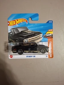 Hot Wheels 2025 '67 Chevy C10 Black Truck 21/250 HW Hot Trucks 2/10 HYX51-N521 - Picture 1 of 3