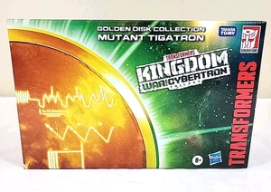 Transformers Kingdom War for Cybertron Trilogy Golden Disk Mutant Tigatron 8+ - Picture 1 of 7