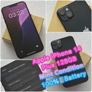 Apple iPhone 14 Plus - 128GB, Mitternacht - Neuwertig - Entsperrt - Bild 1 von 9