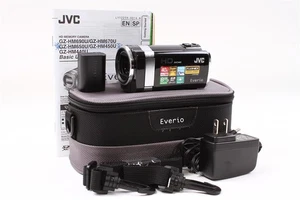 Videocámara JVC HD Everio GZ-HM650BU 40x con zoom óptico usada - Imagen 1 de 11