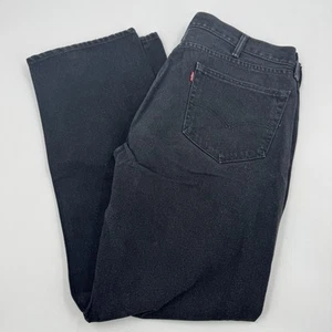 Pantalones de mezclilla Levi's 505 negros calce regular pierna recta 40 x 32 - Imagen 1 de 14