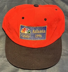 Vintage Champion Olympic Games Atlanta 1996 Snapback Mütze Kappe verstellbar rot NEU! - Bild 1 von 6