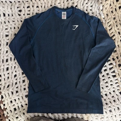 Og Gymshark Manga Larga Talla L Azul Foto 1 de 4