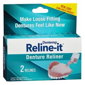 Reline-It Reliners per protesi dentarie 1 ciascuno di Dentemp - Foto 1 di 3