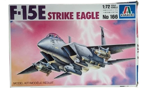 Italeri F-15E Strike Eagle 1:72 Scale Vintage Model Kit 166 Foto 1 de 1