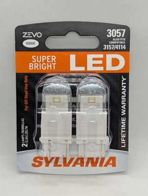 Sylvania ZEVO 3057 Super Bright 6000K LED 2-Pack Lamps For  Off Road Use Only - Image 1 of 2