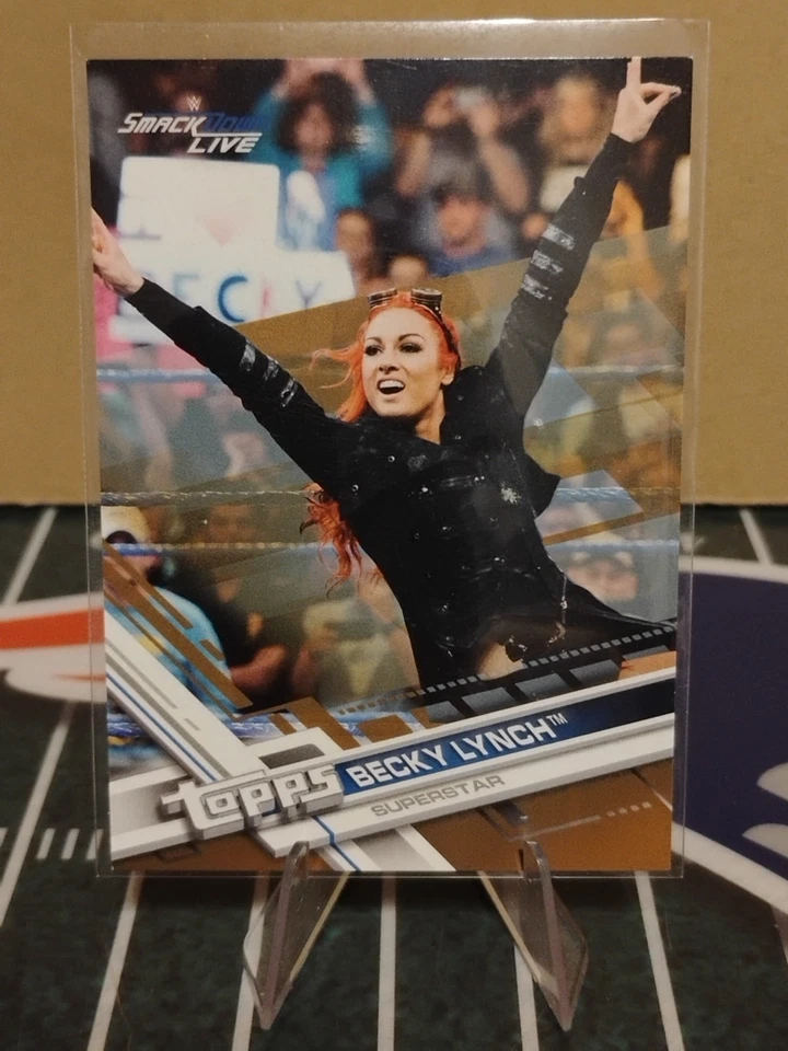 2017 Topps WWE Then Now Forever #140 Becky Lynch Bronze - Image 1 of 2