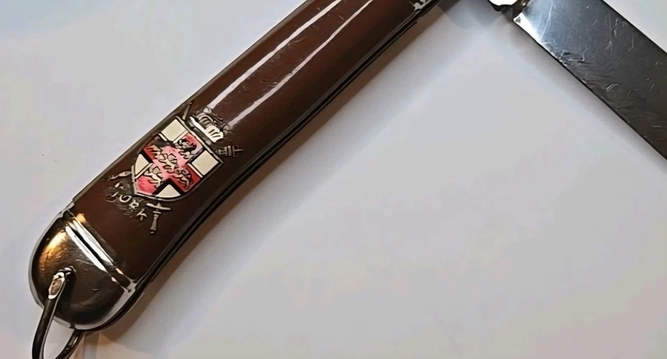 Richards Knife Co 1930 Sheffield England 8" Cuchillo Plegable Cresta "York"  Foto 1 de 4