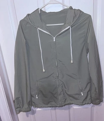 Jaqueta J. Galt Shanghai Feminina Quebra-Vento Casaco Leve Azul Perfeito Tamanho P        - Imagem 1 de 4