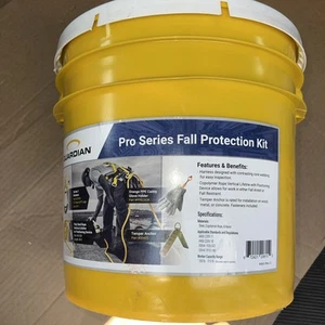 Guardian Pro Series Fall Protection Kit in Yellow - Model 20815 USED - Picture 1 of 8
