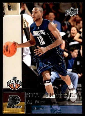 2009-10 Upper Deck Star Rookies AJ Price Rookie #222 - Image 1 of 2