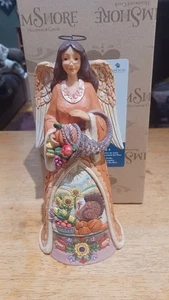 Jim Shore Goodness Aplenty Harvest Angel with Bounty  RARE Collection Fall Autum - Picture 1 of 7