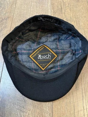 Gorra Epoch Hats Company mezcla lana negra Foto 1 de 4